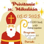 Privitanie sv. Mikulasa v Dolnom Lopasove