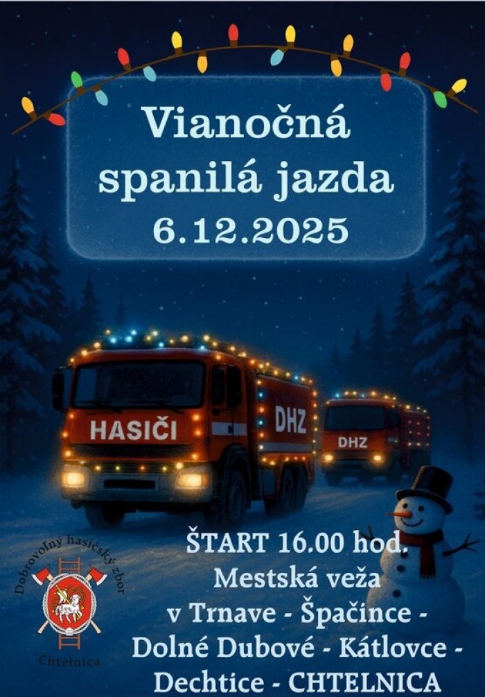 vianocna spanila jazda