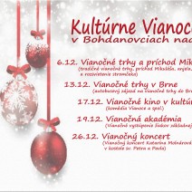 Kulturne Vianoce v Bohdanovciach nad Trnavou