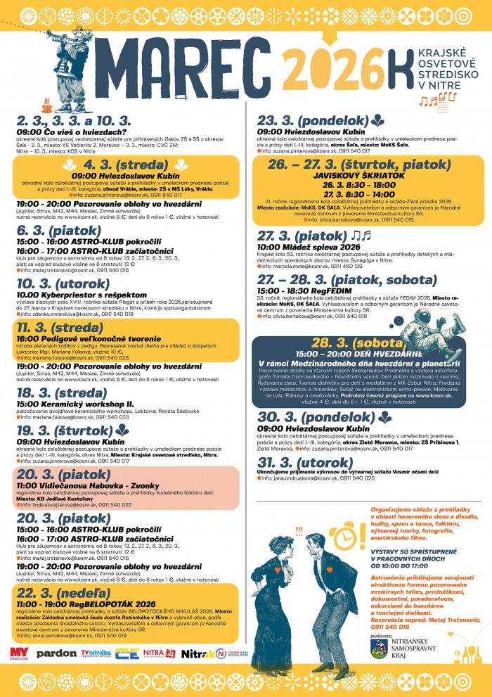 mesacny program kos 2026 03