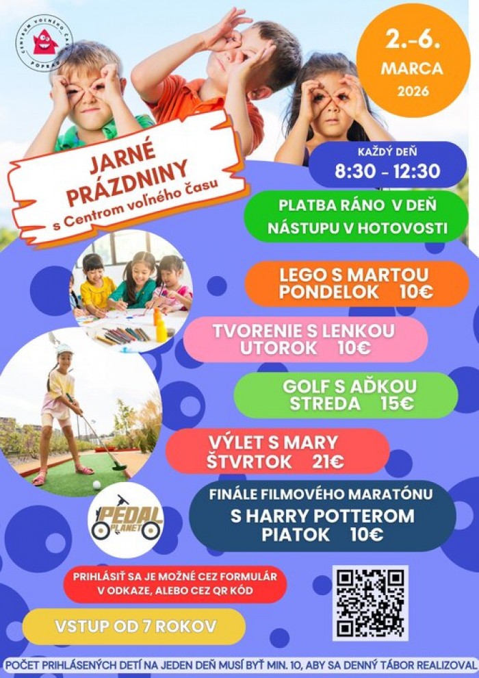 large jarne prazdniny