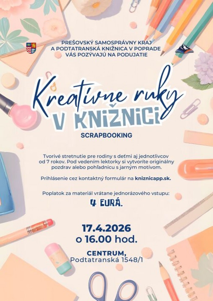 large kreativne ruky v kniznici plagat
