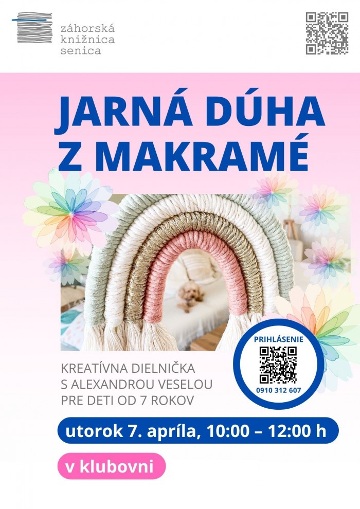 Jarna duha z makrame