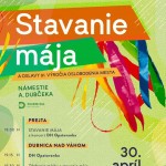 stavanie maja 2026plagat