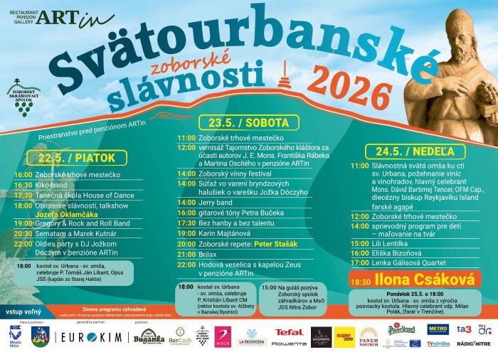 Svaetourbanske zoborske slavnosti 2026