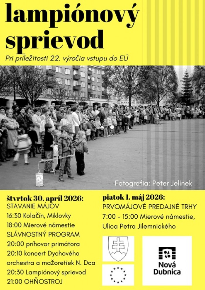 Lampionovy sprievod 2026