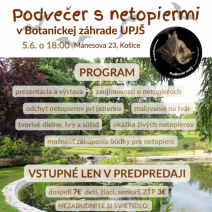 Plagat Podvecer s netopiermi 2026