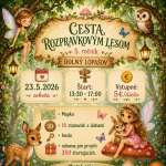 Cesta rozpravkovym lesom vo Vrbovom