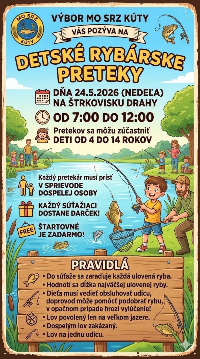 Detske rybarske preteky