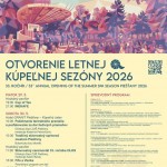 Otvorenie letnej kupelnej sezony 2026