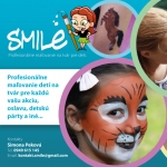 SMILE Profesionálne maľovanie detí na tvár